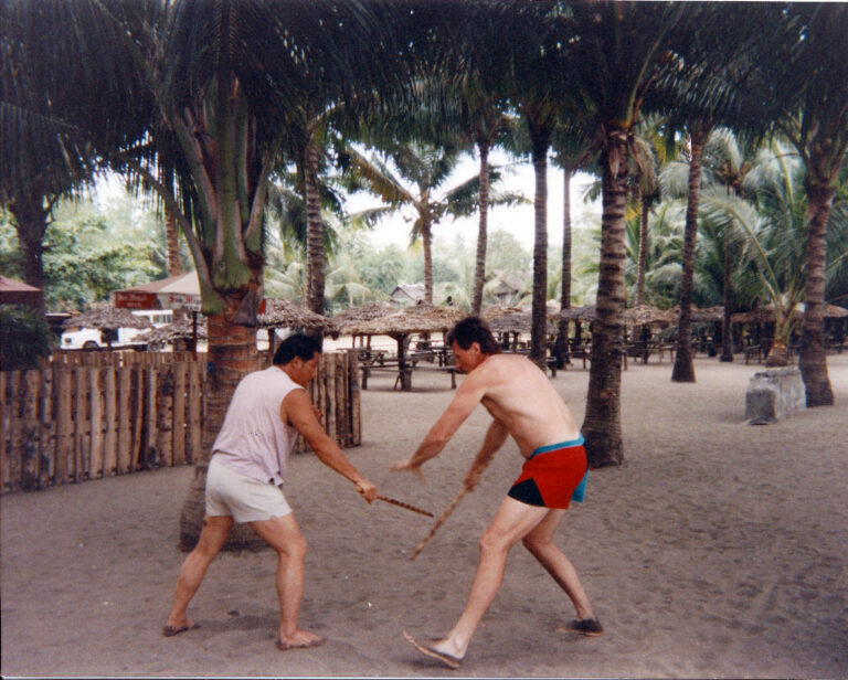 Hock and GM Ernesto Presas in the Philippines.