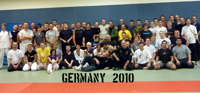 Group photo from a 2020 seminar in Germany