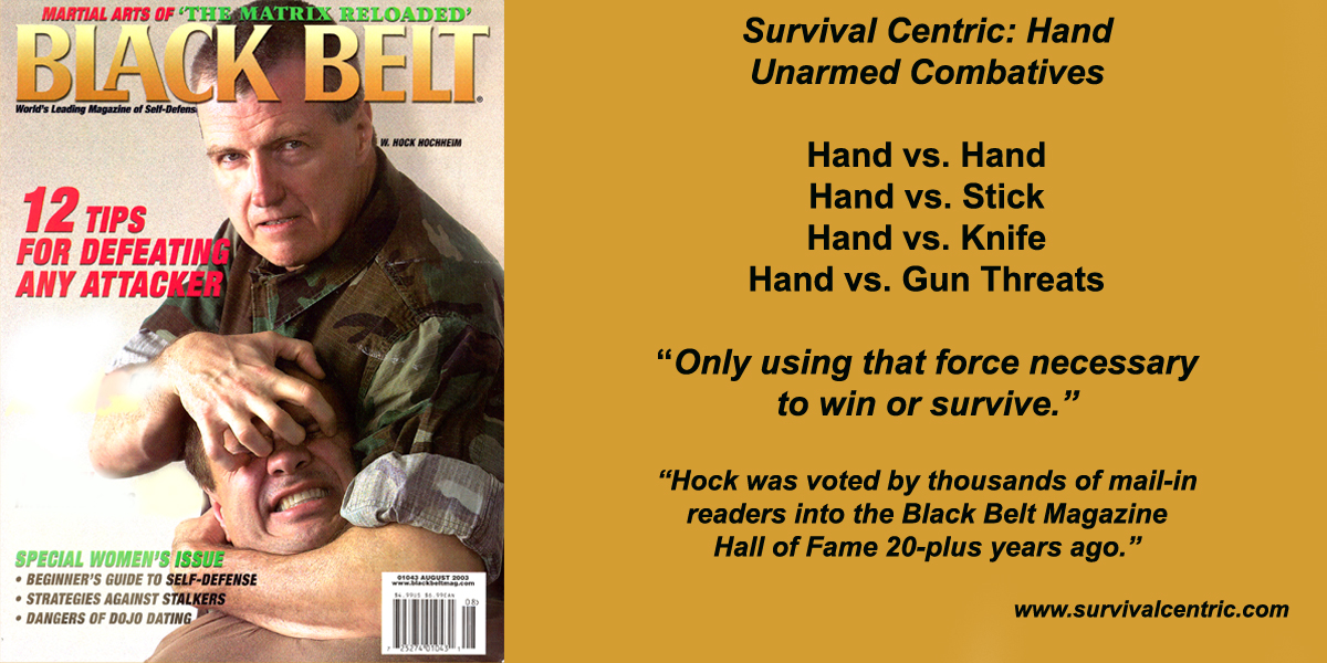 Empty hand combative training