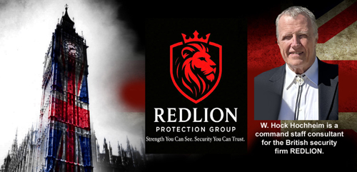 Hock is a consultant for REDLION security in London, England